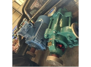 1臺DF46-505不銹鋼泵帶底座帶電機發(fā)往株洲